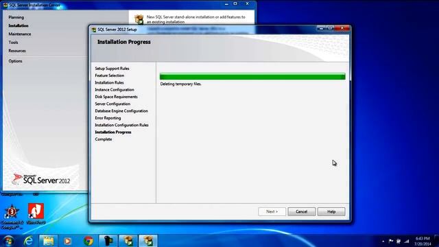 Microsoft SQL Server 2012 Installation смотреть онлайн