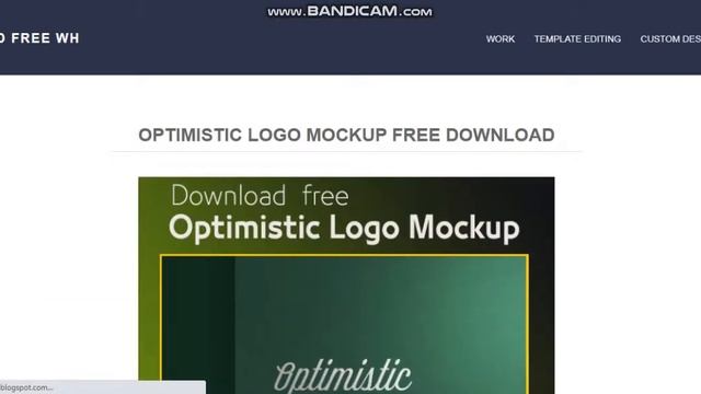OPTIMISTIC LOGO MOCKUP FREE DOWNLOAD смотреть онлайн