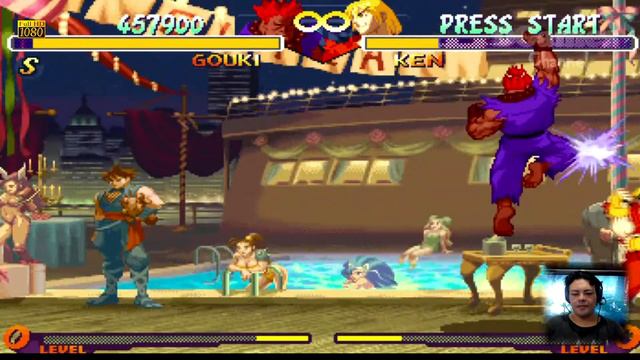 Street Fighter Zero 2 Sega Saturn Gameplay смотреть онлайн