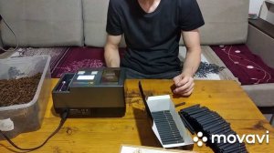 Машинка POWER MATIK 3 сделала 40000 сигарет.