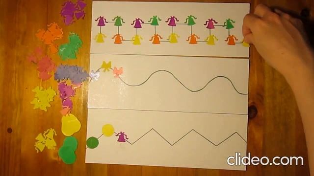 Дидактическая игра для детей "Продолжи ряд". смотреть онлайн