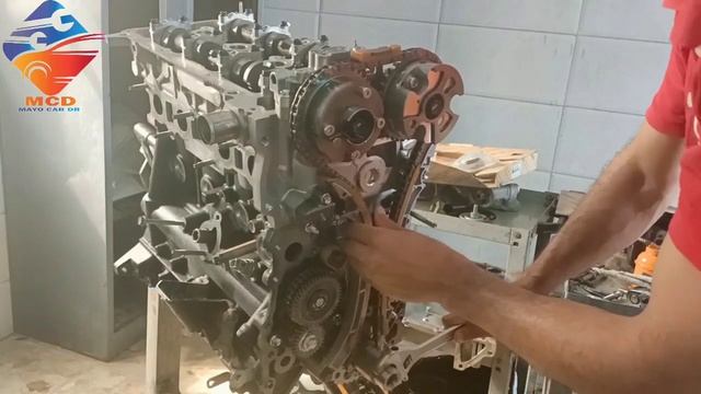 2TR-FE 2.7L Engine Timing Chain Marks Of Toyota смотреть онлайн