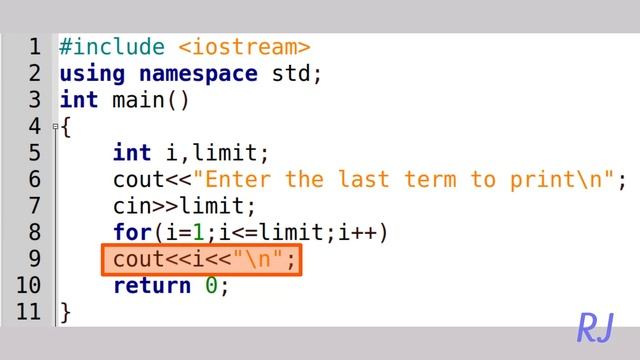 #4 C++ programs -1,2,3..., 1,3,5,...(Odd number Series), 2,4,6...(Even number series) with for loop смотреть онлайн