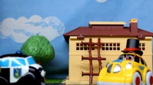 Городские герои Поменялись Мультик про машинки