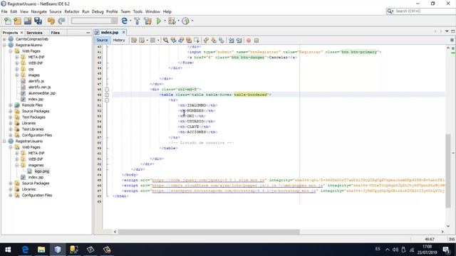 Como encriptar contraseñas en SQL SERVER en un formulario JSP - PARTE 1 смотреть онлайн