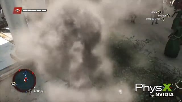 Assassin's Creed IV: Black Flag Демонстрация эффектов NVIDIA PhysX смотреть онлайн