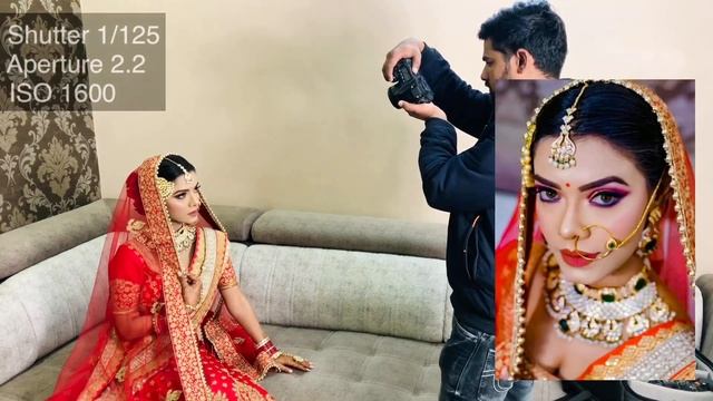 Canon 80d with 50mm 1.8 wedding bride portrait photoshoot vlog & satiing आसान भाषा में indianweddin смотреть онлайн