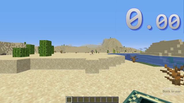 Minecraft in 3 seconds (Creative Speedrun TAS) смотреть онлайн