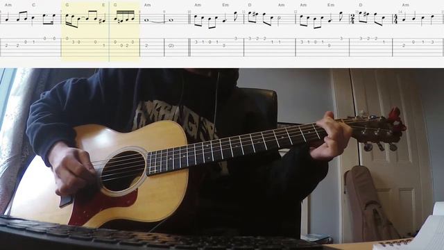 Rockschool Acoustic Grade 1 - The Unforgiven (Playthrough + Tab On Screen) смотреть онлайн