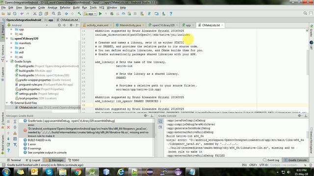 OpenCV Integration With Android In AndroidStudio смотреть онлайн