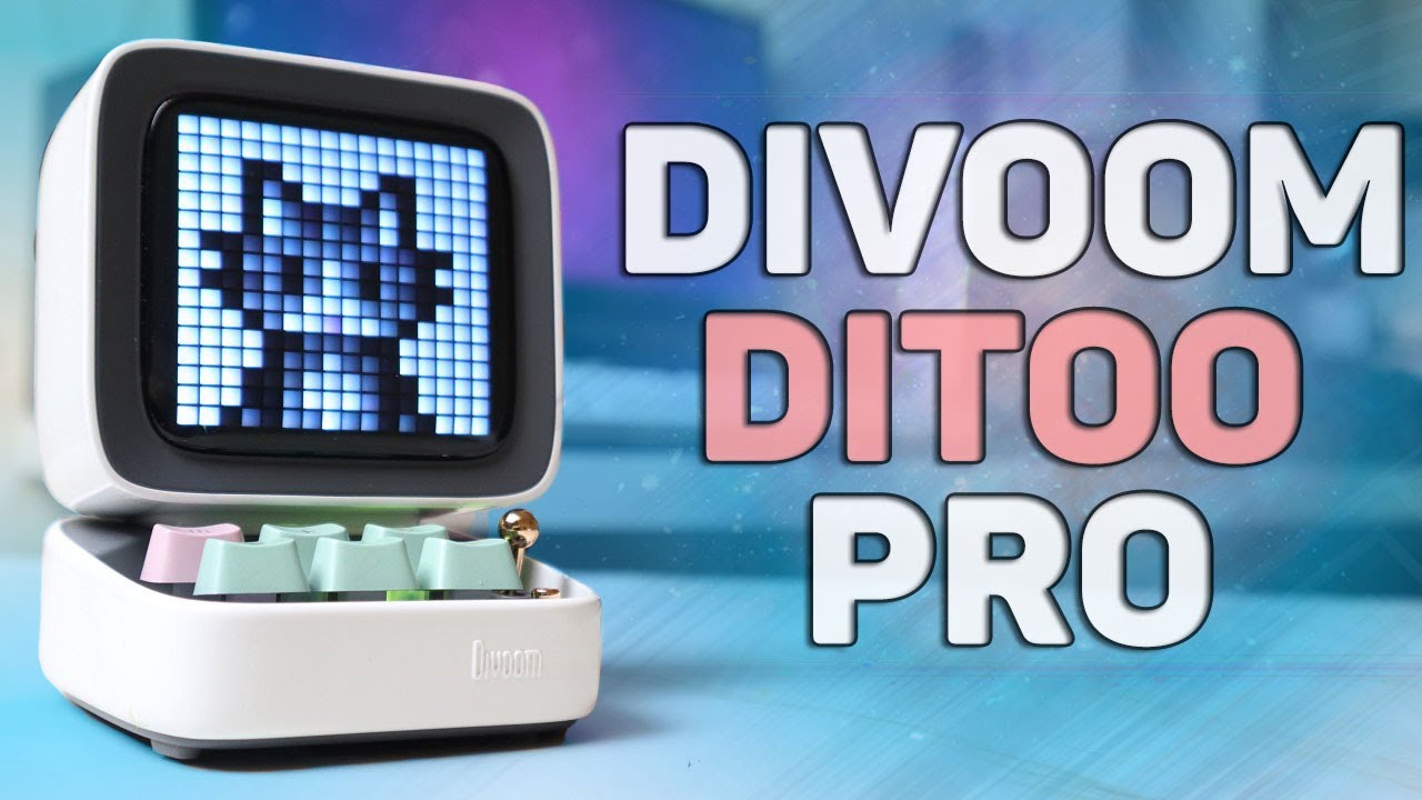 Divoom Ditoo Pro Обзор игровой беспроводной колонки с пиксельным экраном с Алиэкспресс смотреть онлайн