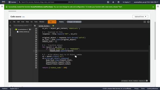 AWS S3 Object Lambda Tutorial смотреть онлайн