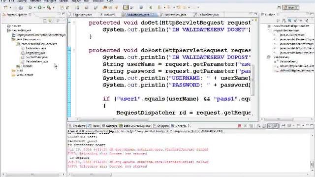 Servlets Programming Tutorial Part 3 Login Page смотреть онлайн
