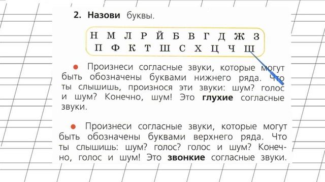 Страница 92 Упражнение 2 «Глухие и звонкие....» - Русский язык 1 класс (Канакина, Горецкий) смотреть онлайн