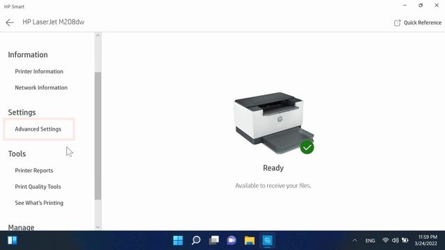 Как открыть встроенный веб-сервер на принтере HP в приложении HP Smart | HP Support смотреть онлайн