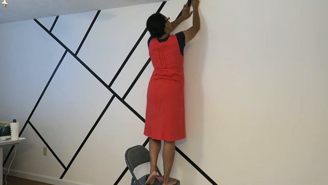 Geometric Wall Art DIY ~ Using Something you Wouldn't Expect! смотреть онлайн