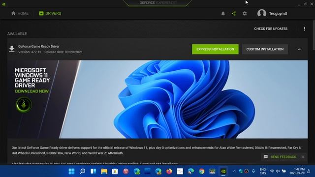 Windows 11 Nvidia Game ready drivers are now available смотреть онлайн