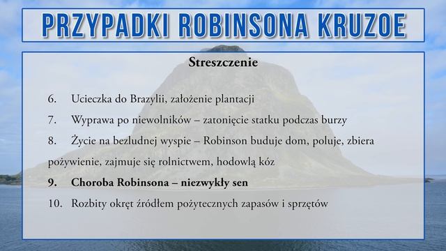 Przypadki Robinsona Kruzoe - streszczenie смотреть онлайн