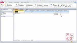 Основные свойства полей таблицы Microsoft Access