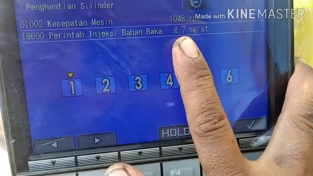 Cek Injector melalui monitor panel Komatsu PC 200-8..@Belajarmekanikpemula смотреть онлайн