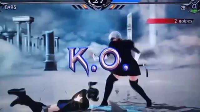 BLACK ROCK SHOOTER vs. 2B(NIER) ONE MINUTE MELEE(Ep.15) смотреть онлайн