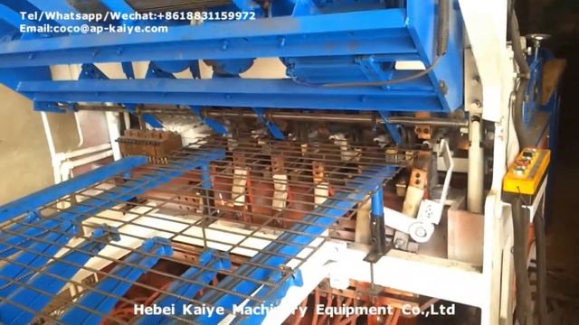 Автоматическая машина для сварки строительной сетки со спиральной стальной проволокой