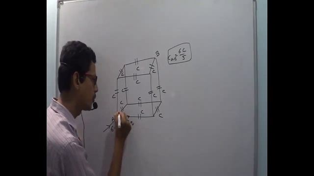 CAPACITORS CIRCUIT SOLVING STAR DELTA TRANSFORMATIONS смотреть онлайн