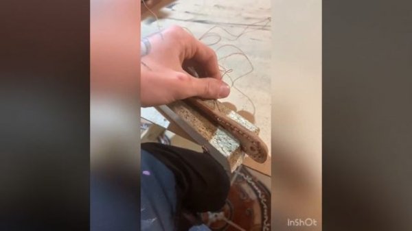 Кожаный ремень ручной работы. Процесс изготовления. Ширина ремня 30 мм. Ручная строчка.