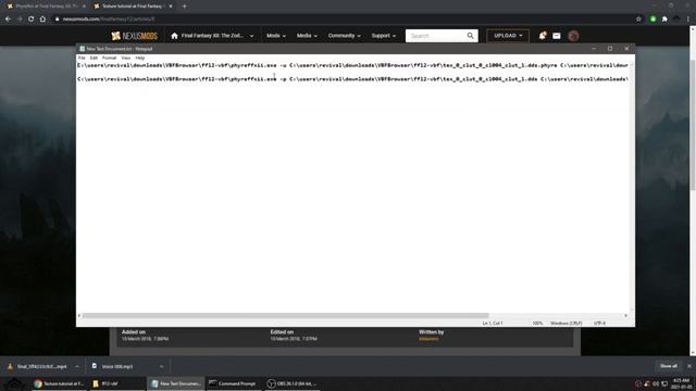 Final Fantasy XII: Phyre to DDS Conversion Tutorial смотреть онлайн