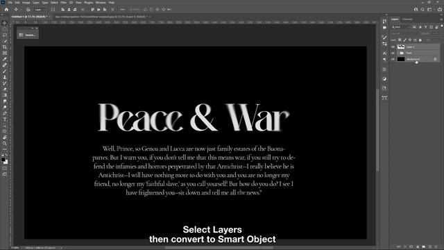Quick Photoshop Tutorial: Minimal Blur Text Effect смотреть онлайн