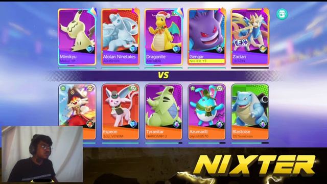 Rank Push Kare Ya Customs? | POKEMON UNITE | [STREAM No.166] #nixterisalive #facecamlive