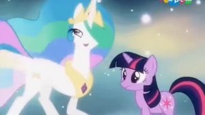 My little pony: Превращение Твайлайт (Искорки) в принцессу-аликорна