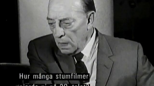 Nils Petter Sundgren intervjuar Buster Keaton 1960talet смотреть онлайн