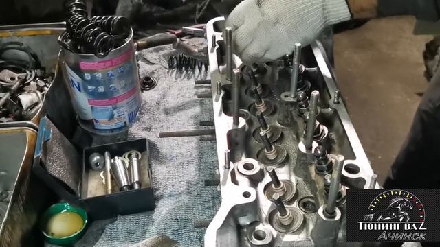 Замена направляющих втулок и маслосъёмных колпачков. Нива 21213 инжектор. смотреть онлайн