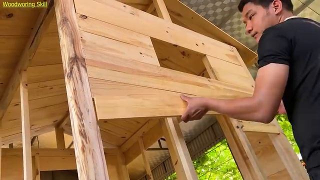 Building a Tinyhouse Frame in 5 days DIY // Home Garden Homemade Wooden In Country House Style смотреть онлайн