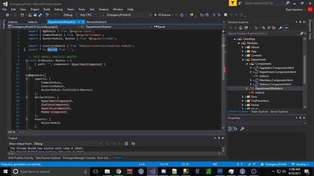 06 Using Barrels to assist importing Typescript Files смотреть онлайн