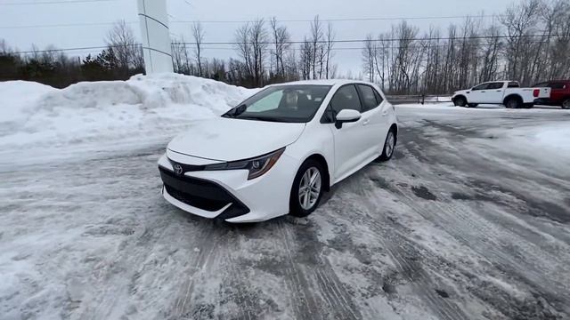 2019 Toyota Corolla SE Hatchback White #U2151 смотреть онлайн
