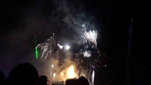 Burning Man 2018 Man Burn Explosions смотреть онлайн