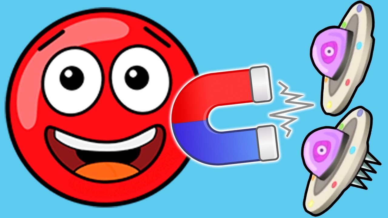 Новый КРАСНЫЙ ШАР #10. 27-28 УРОВНИ. Мультик ИГРА New Red Ball 2 смотреть онлайн