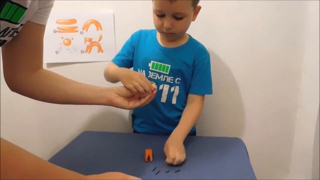 Лепим кошку из пластилина. Лепим кота из пластилина смотреть онлайн