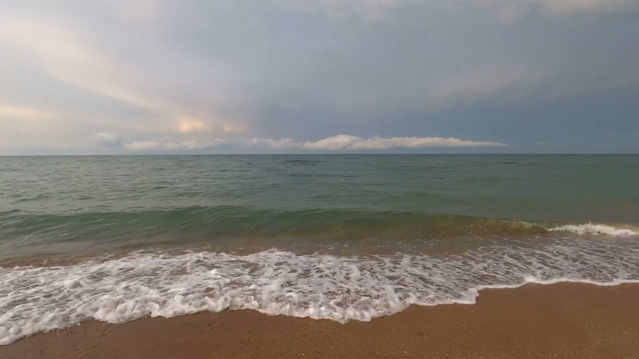 Evening At Sea, Sounds Of Surf And Sound Of Sea Waves