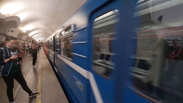 Отправление путеизмерителя со станции "Невский проспект" смотреть онлайн