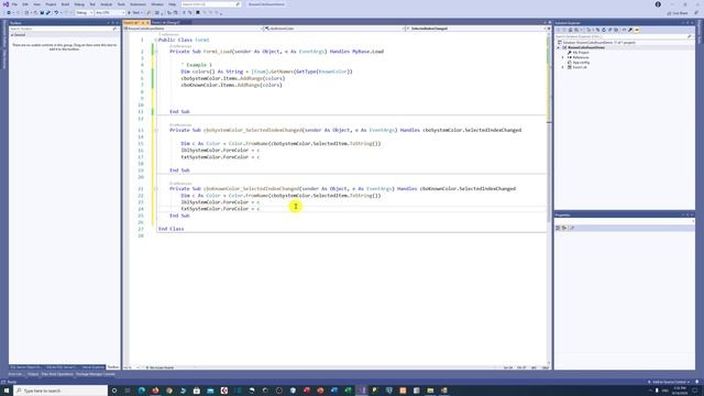 Visual Basic .NET SQL Server : Known and System Colors in .NET смотреть онлайн