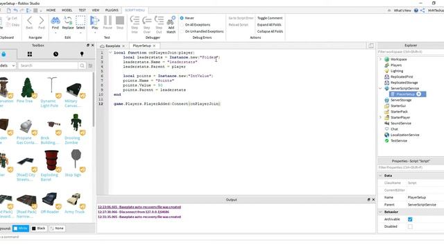 Roblox Studio Tutorial: How to Make a Leaderboard смотреть онлайн