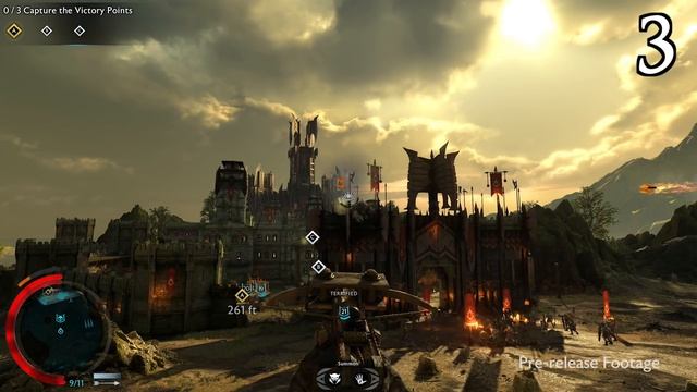 The 6 Stages of a Shadow of War Fortress Assault - Shadow of War PC gameplay смотреть онлайн