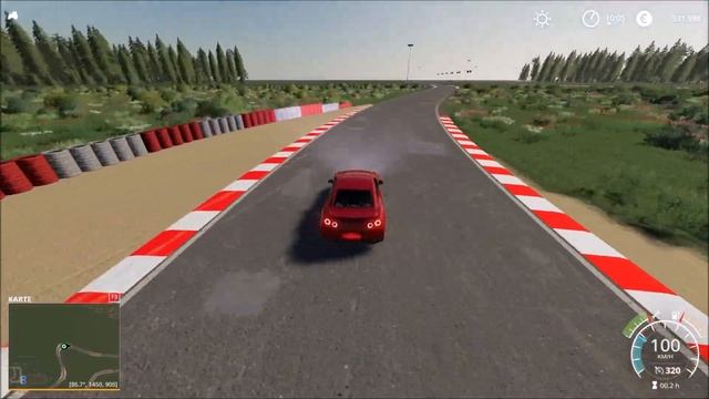 FS19 - Event Map 001 - Starting a Race with Nissan GTR смотреть онлайн