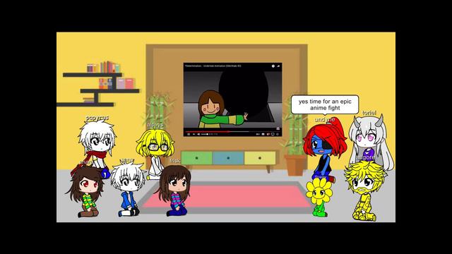 undertale reacts to glitchtale ep 3 determination смотреть онлайн