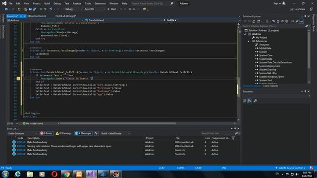 how to Update delete and search Mysql table using visual Studio 2019 Part 2 Hindi/Urdu смотреть онлайн