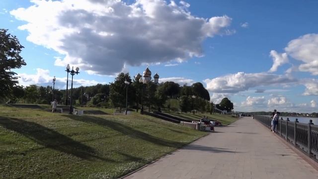 Путешествие по России 2020: #8. Ярославль: достопримечательности, Стрелка, шоу-макет Золотое кольцо смотреть онлайн
