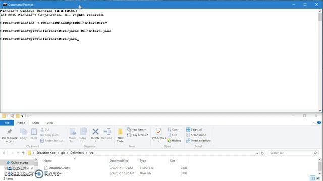 Chapter 2.1 Scanner Class w/o Delimiter at the end (Command Prompt) смотреть онлайн